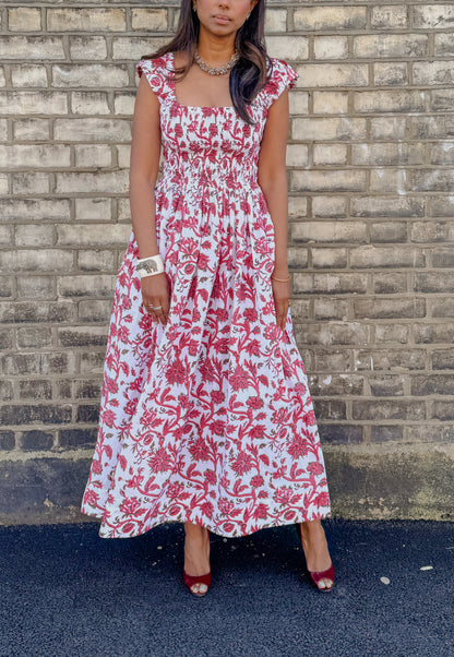 The Tilly Dress - Red