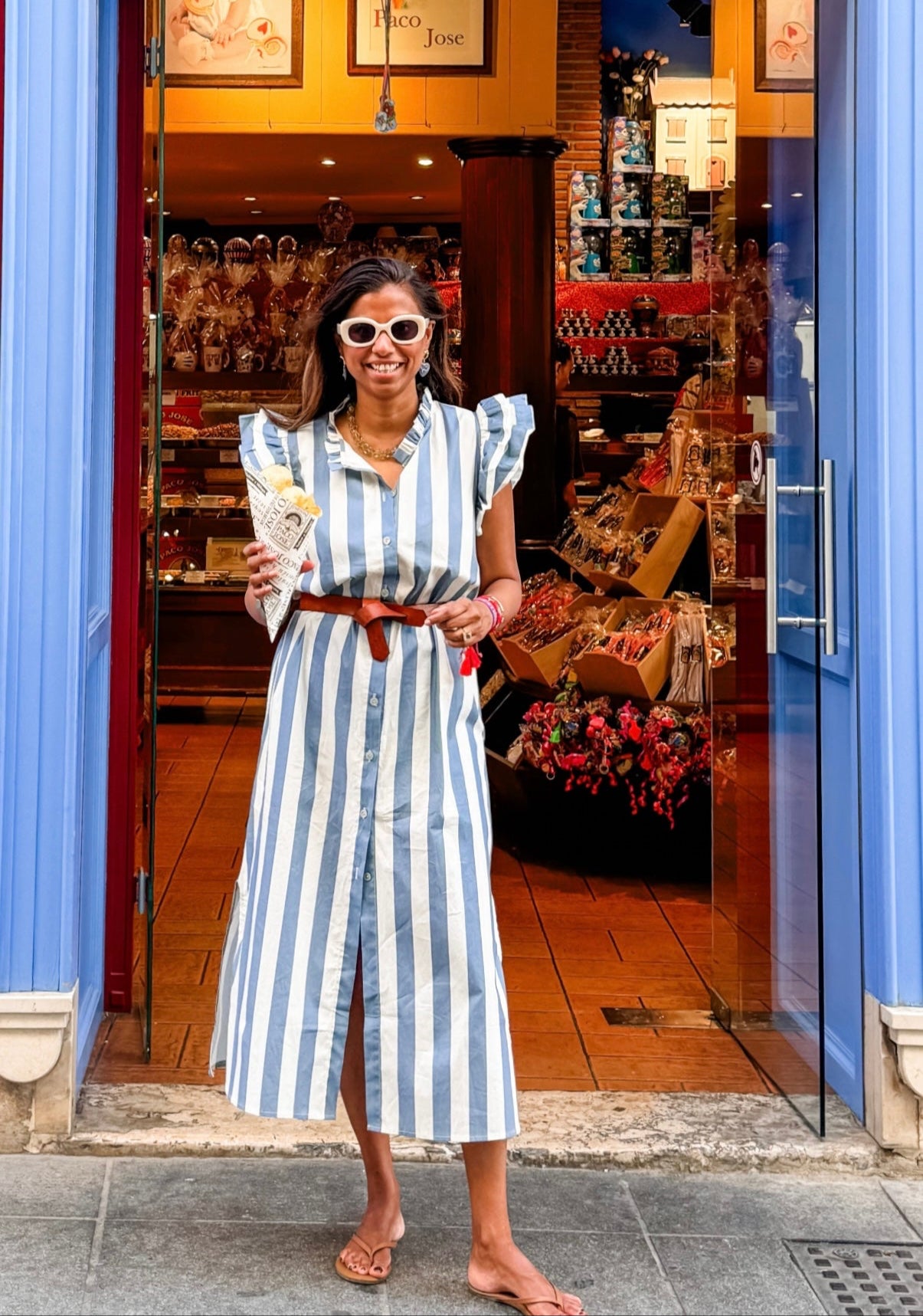Petra Coffee Dress.