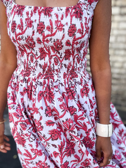 The Tilly Dress - Red