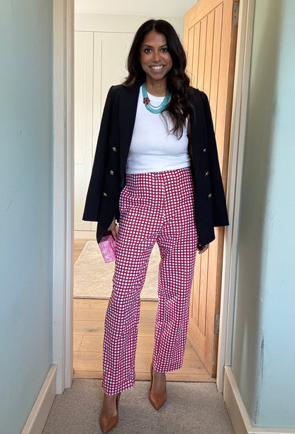 The Picnic Pant - Red
