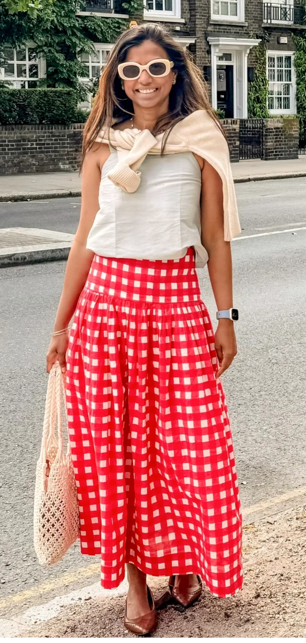 The Tessa Skirt - Red
