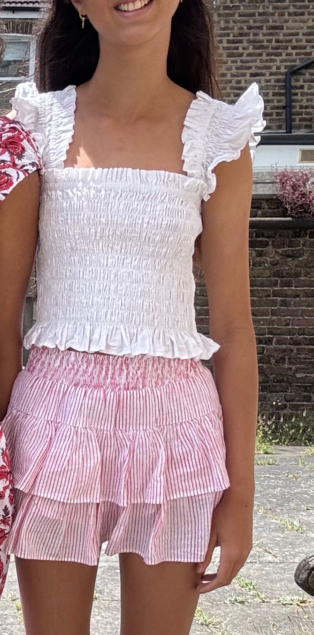The Teen Summer Skort - Red