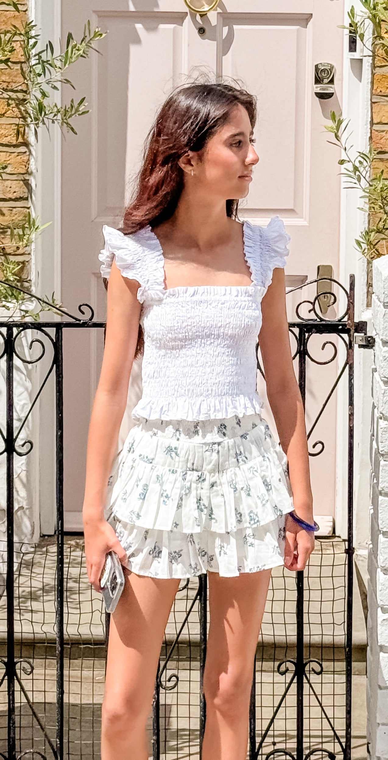 The Teen Summer Skort -Blue