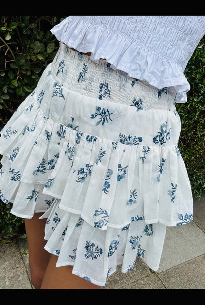 The Teen Summer Skort -Blue