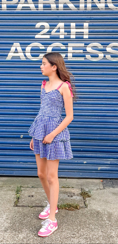 The Teen Winnie Dress - Navy