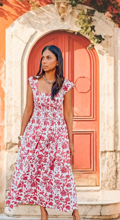 The Tilly Dress - Red