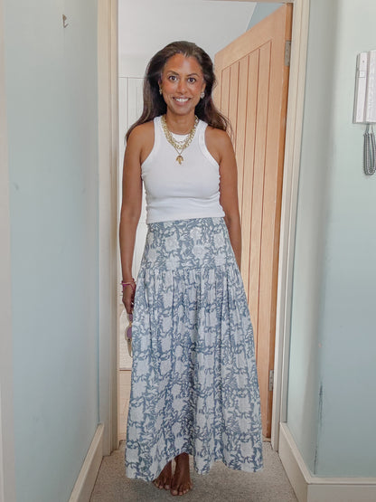 The Tessa Skirt - Blue