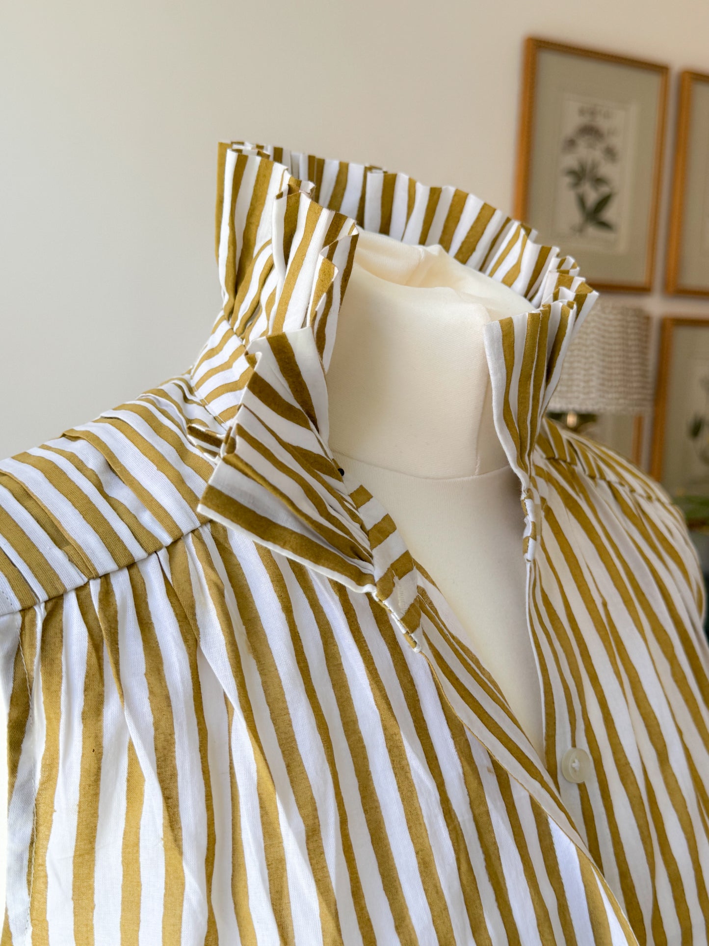 Greta Checkers Top