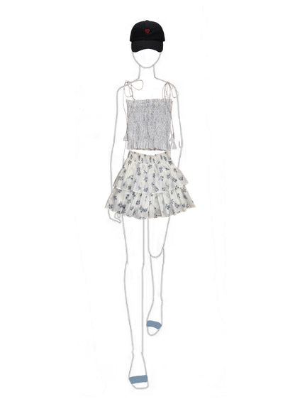 The Teen Poppy Top - Blue