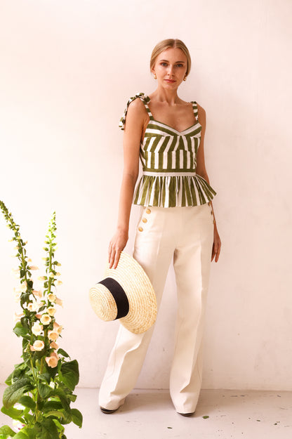 Sienna Top - Olive