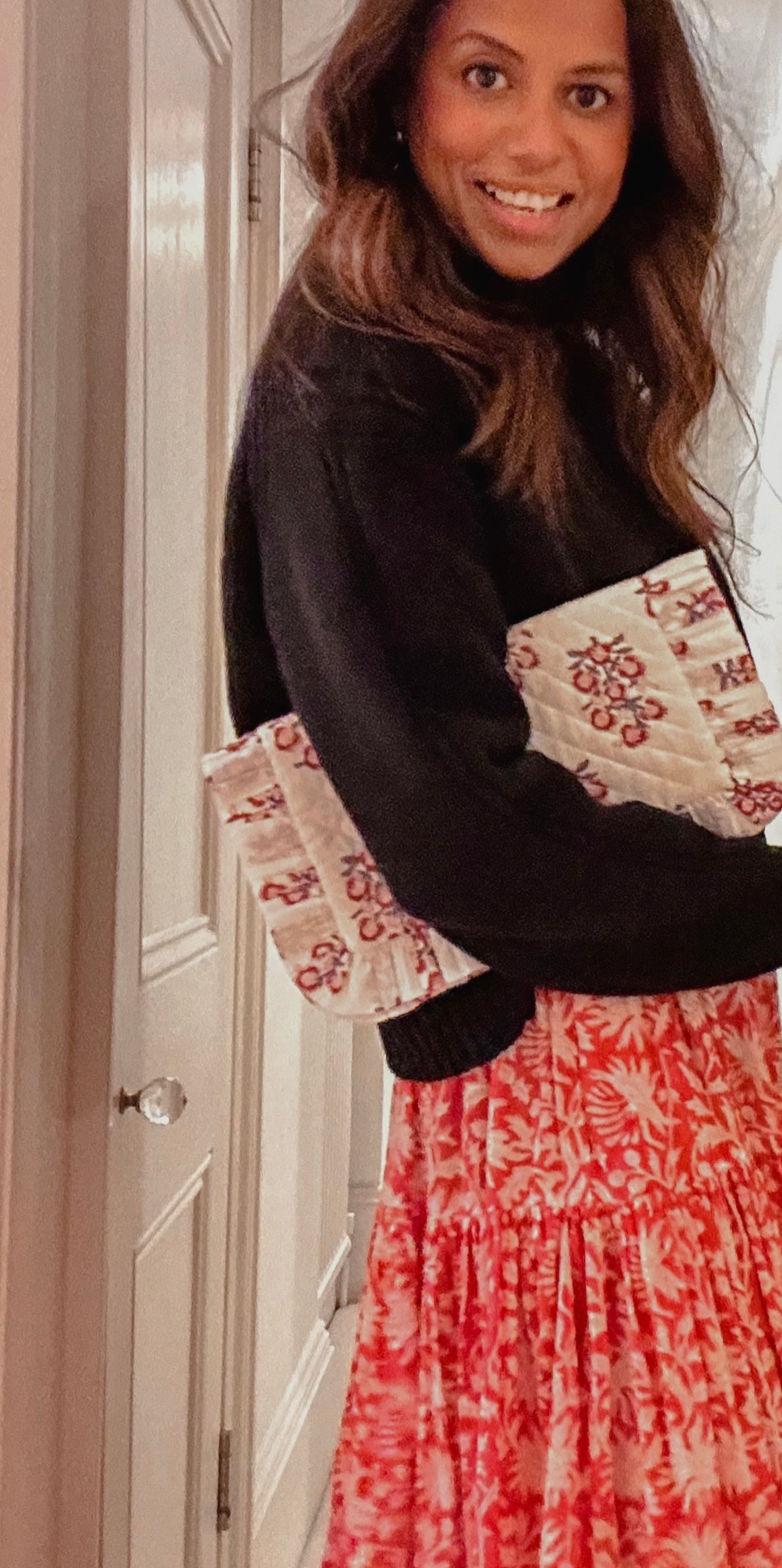 Clutch - Red Motif
