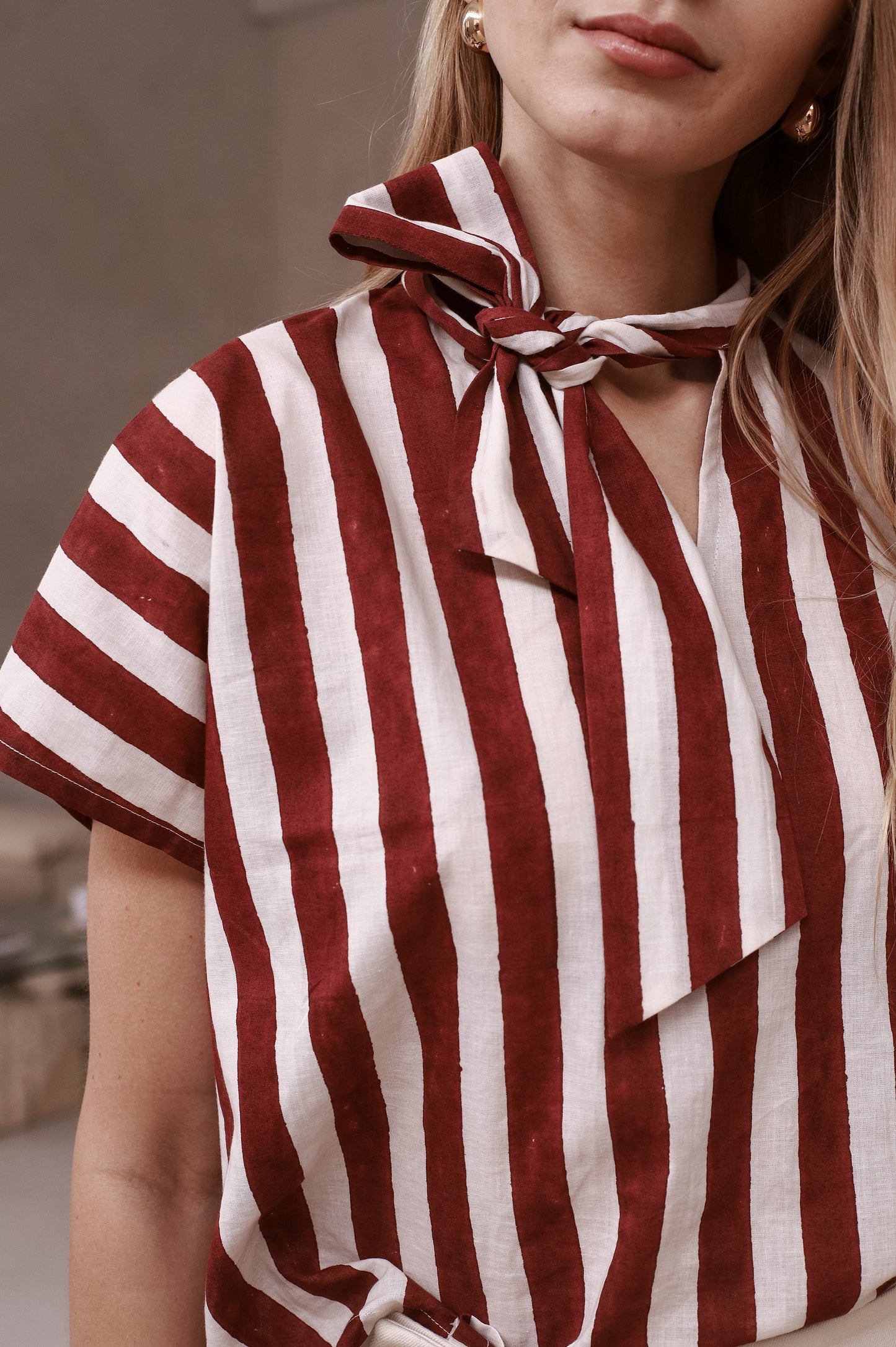 Mia Shirt in Stripes