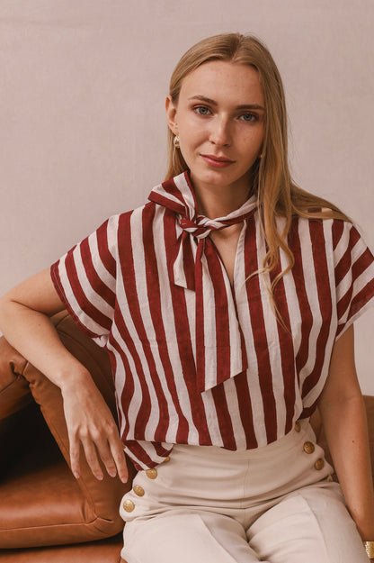 Mia Shirt in Stripes