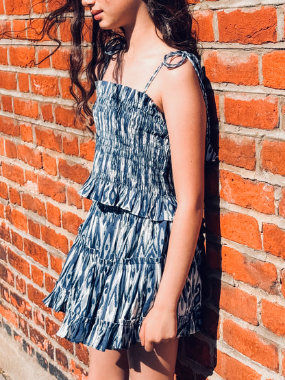 The Teen  Mimi Skirt - Blueberry