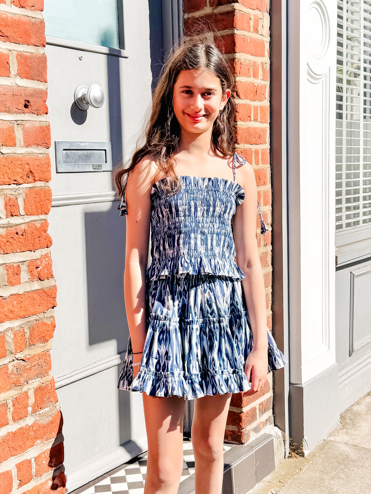 The Teen  Mimi Skirt - Blueberry