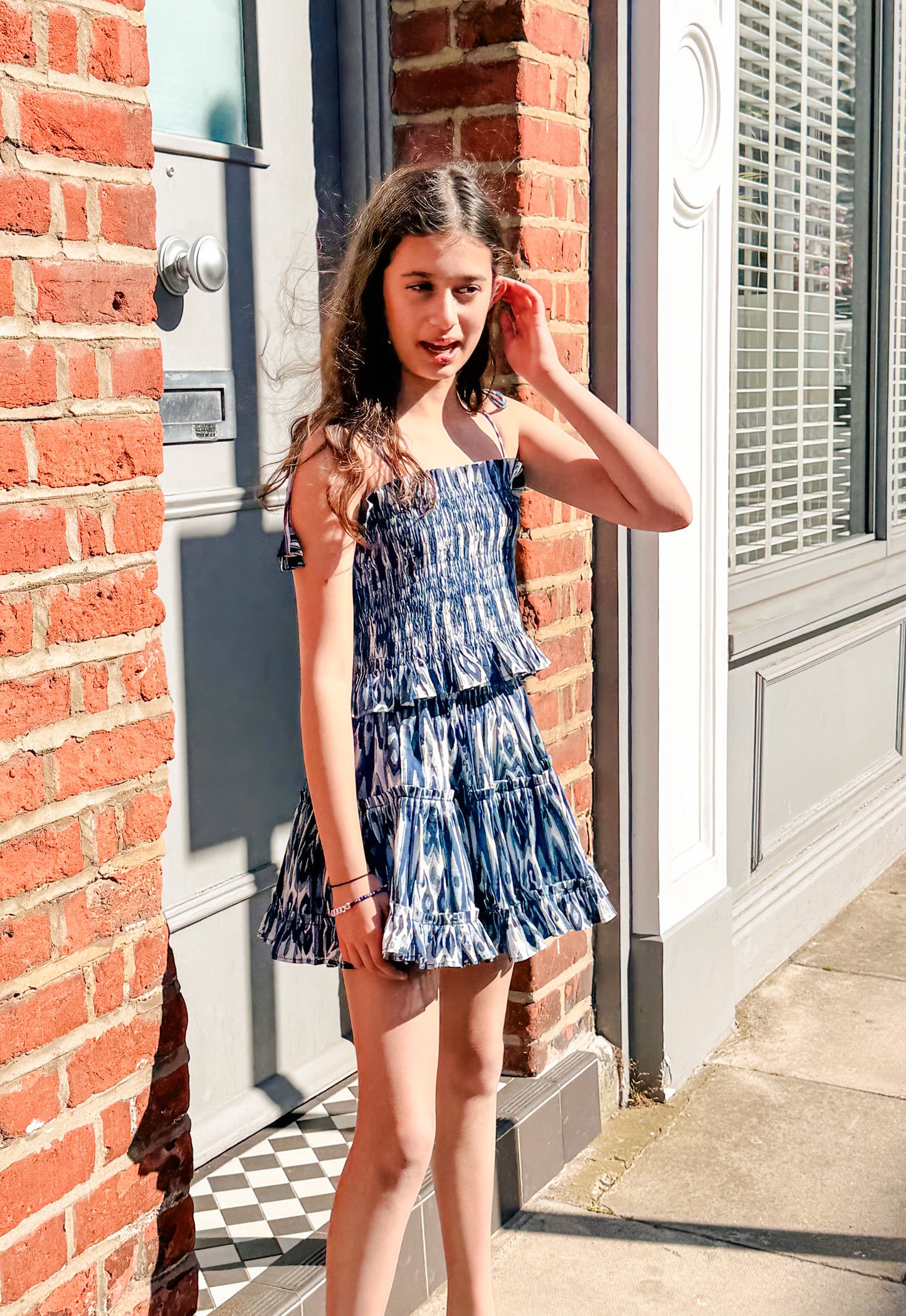 The Teen  Mimi Skirt - Blueberry