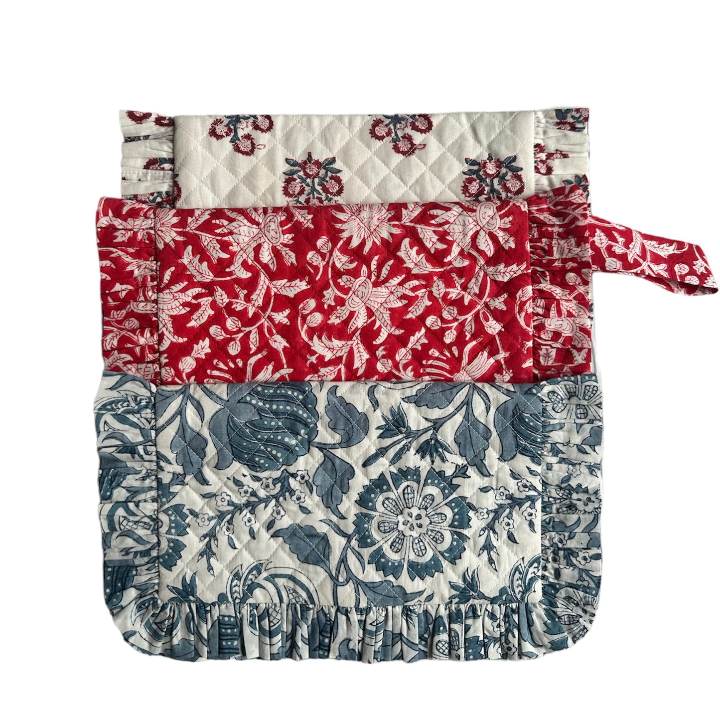 Clutch - Blue floral