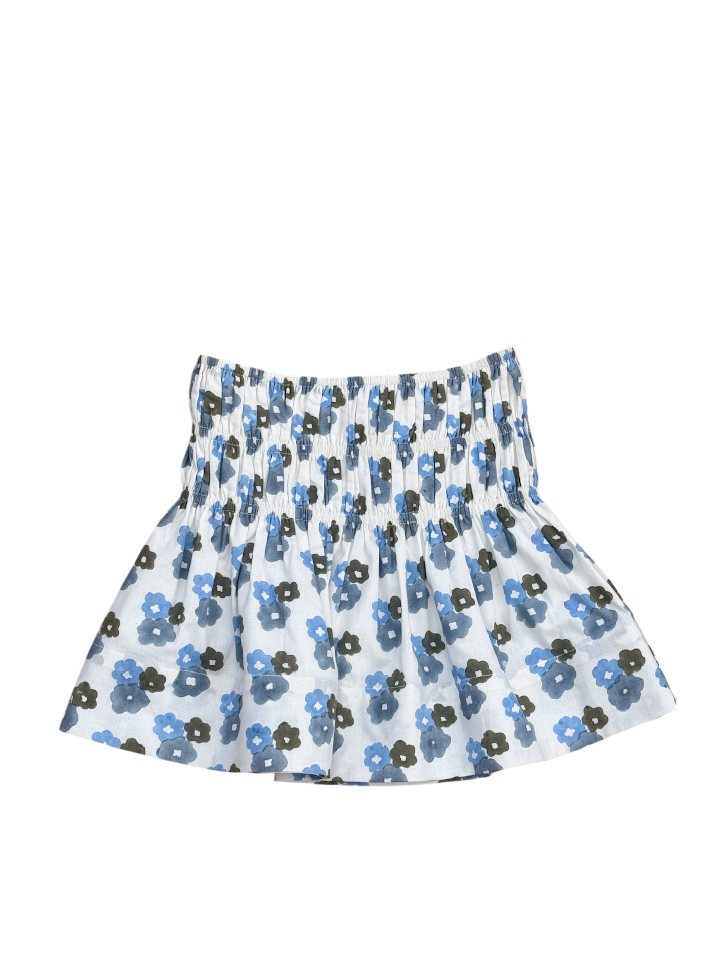 The Teen  April Skirt - Blue/ Olive