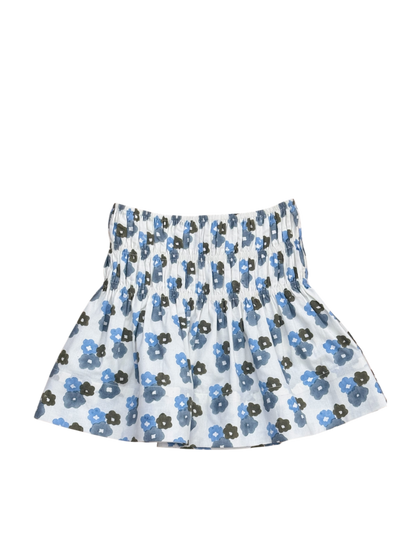 The Teen  April Skirt - Blue/ Olive