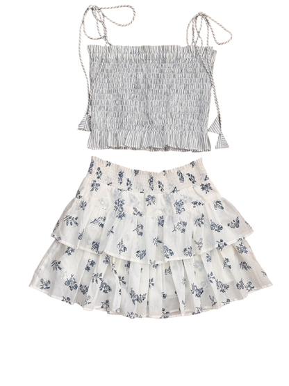 The Teen Summer Skort -Blue