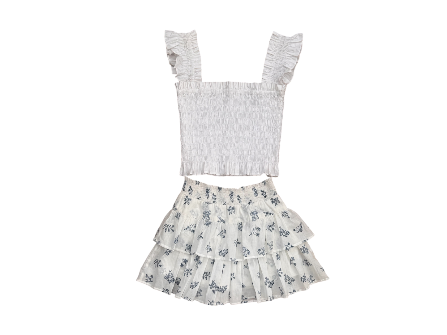 The Teen Summer Skort -Blue