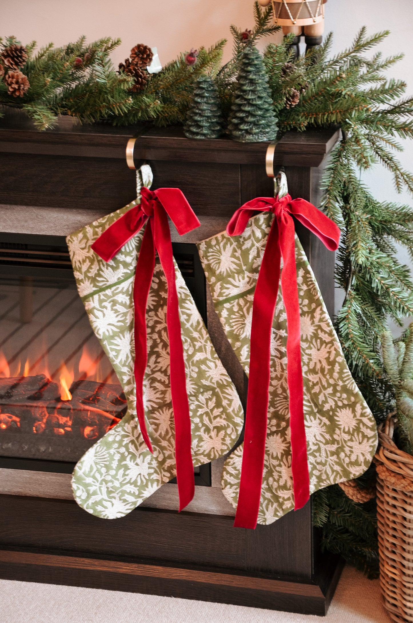 Dark  Olive Stocking