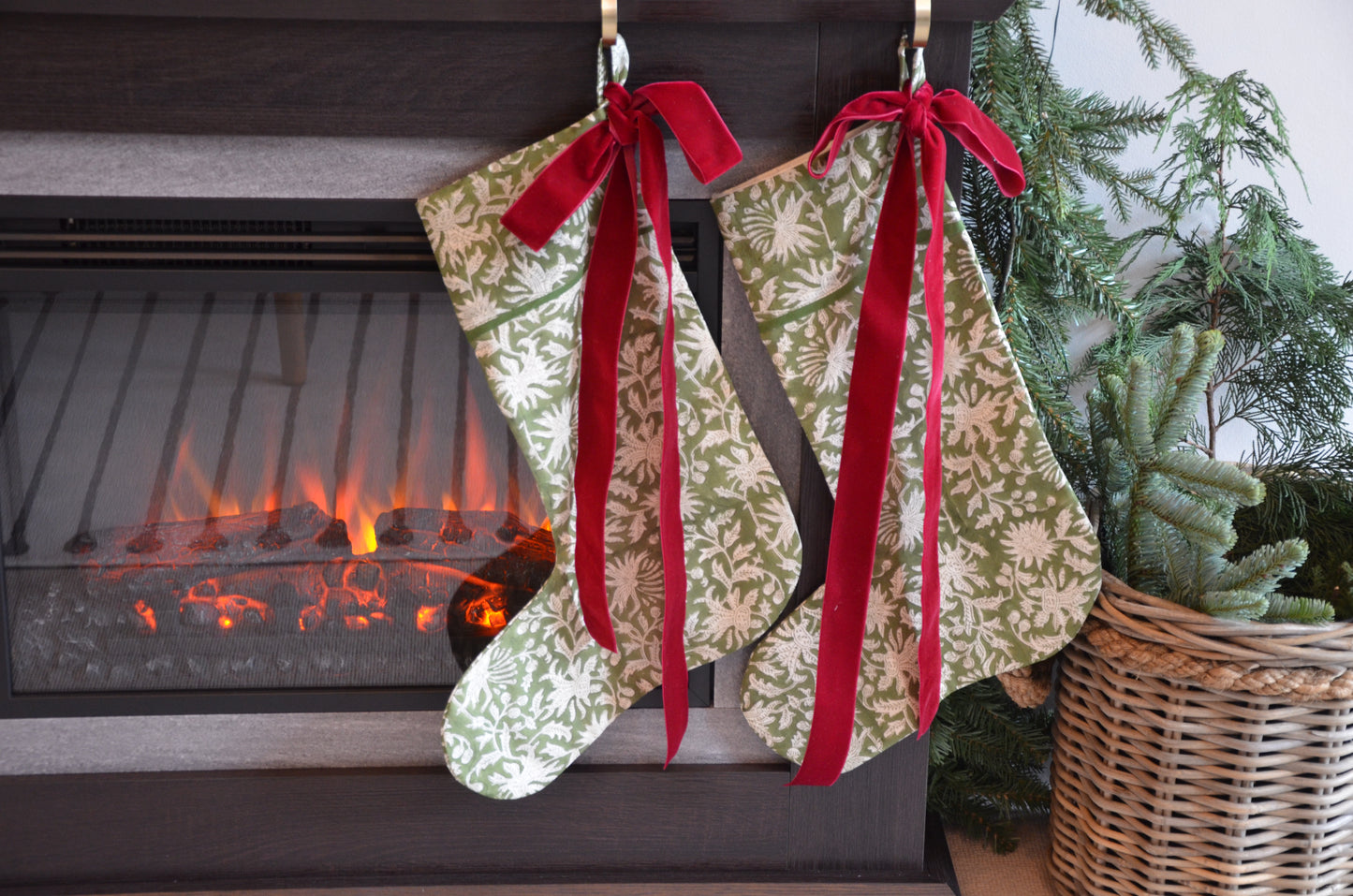 Dark  Olive Stocking