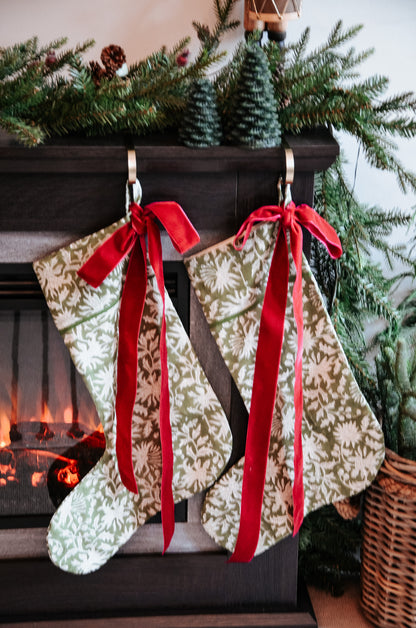 Dark  Olive Stocking