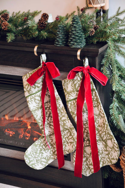 Dark  Olive Stocking